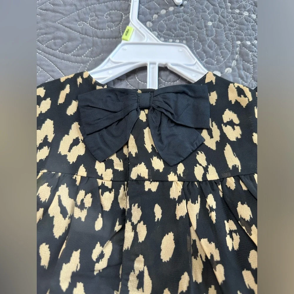 Carters Baby Girl Leopard Print 2 Piece Dress Set NWT Size 3 Months